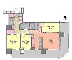 晴海フラッグ パークビレッジ T棟（HARUMI FLAG） 301