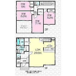 所沢市大字山口の一戸建て