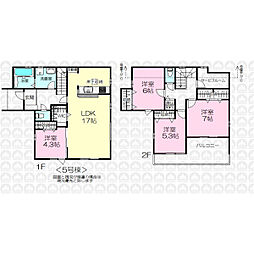 所沢市上新井１丁目の一戸建て