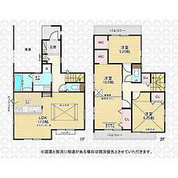 川越市仙波町３丁目の一戸建て