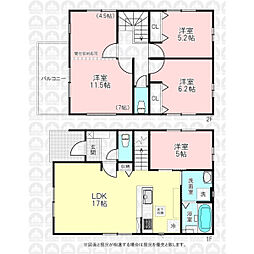 ふじみ野市元福岡２丁目の一戸建て