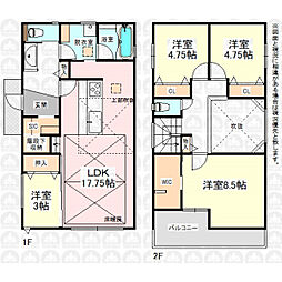 志木市下宗岡２丁目の一戸建て