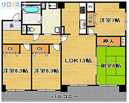 リバライン井高野　2号棟