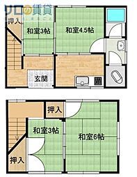 坂上貸家 1