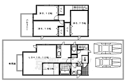 北白川伊織町戸建賃貸 東