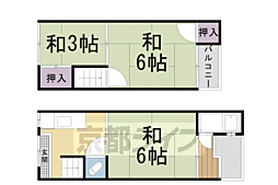 京都市北区紫竹西北町の一戸建て