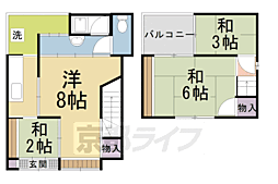 吉田下阿達町22−1貸家 -