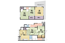 京都市山科区北花山河原町の一戸建て