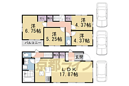 京田辺市河原神谷の一戸建て