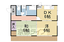 京都市山科区竹鼻西ノ口町の一戸建て