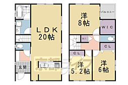 京都市北区小山西大野町の一戸建て