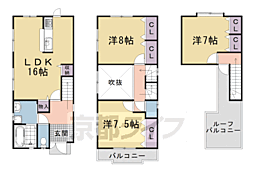 京都市右京区梅津南上田町の一戸建て