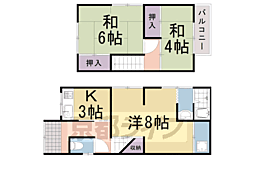 亀岡市篠町篠下北裏の一戸建て