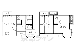 京都市西京区下津林北浦町の一戸建て