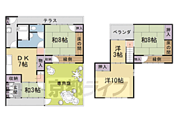 京都市右京区嵯峨伊勢ノ上町の一戸建て