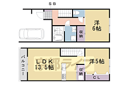 京都市西京区下津林前泓町の一戸建て