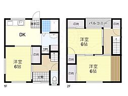 摂津市千里丘６丁目の一戸建て