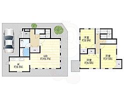吹田市佐井寺3丁目の一戸建て