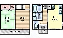 原町2階建貸家　北側