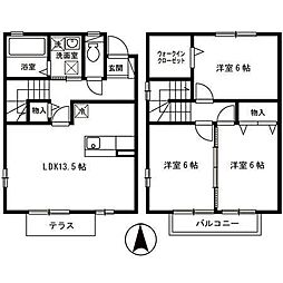 郡山市富田町字町畑の一戸建て