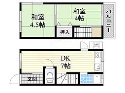 正雀4丁目　貸家