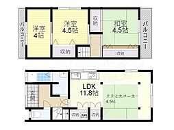 茨木市西田中町の一戸建て