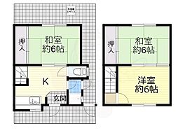 中谷借家2戸一C・D
