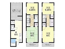 茨木市総持寺駅前町の一戸建て