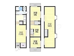 摂津市鳥飼野々１丁目の一戸建て