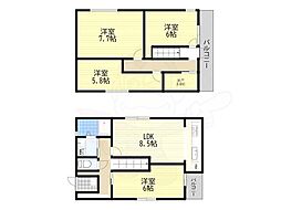 摂津市別府2丁目の一戸建て