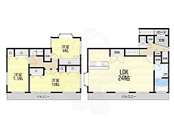 茨木市上穂積１丁目の一戸建て