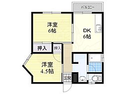 いかはなハイツB棟 206