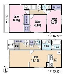 青葉区高松3丁目1号棟