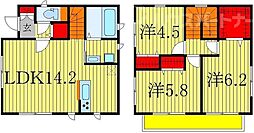 柏市逆井４丁目の一戸建て