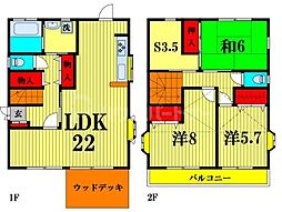 松戸市横須賀２丁目の一戸建て