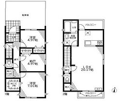 柏市亀甲台町２丁目の一戸建て