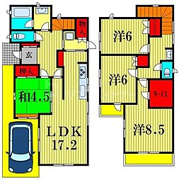 柏市松ケ崎の一戸建て