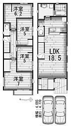 流山市三輪野山1丁目の一戸建て