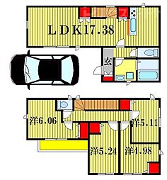 柏市常盤台の一戸建て