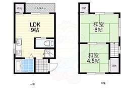 中宮2丁目岡本貸家