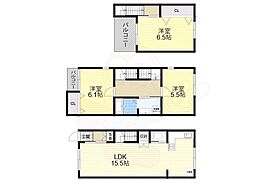 大阪市城東区野江３丁目の一戸建て