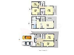 大阪市都島区中野町４丁目の一戸建て