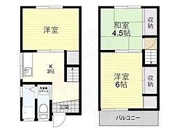 豊中市箕輪1丁目の一戸建て
