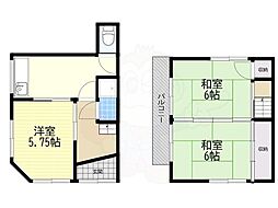 豊中市箕輪１丁目の一戸建て