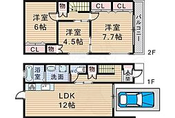 豊中市庄内幸町３丁目の一戸建て