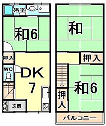 西宮市東鳴尾町２丁目の一戸建て