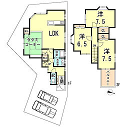 西宮市松園町の一戸建て