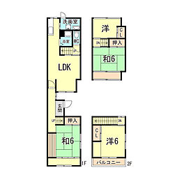 西宮市東鳴尾町１丁目の一戸建て