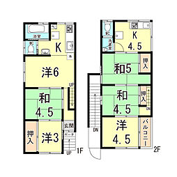 神戸市兵庫区熊野町５丁目の一戸建て