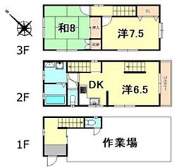 神戸市長田区駒ケ林町２丁目の一戸建て